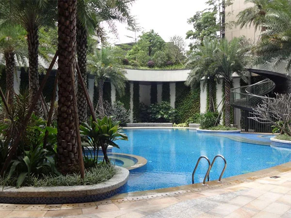مشروع حمام السباحة المعماري Buleway: قلعة Shunde OCT Swan